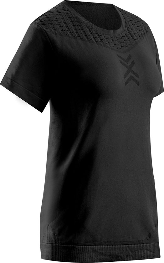 Foto: X bionic women s x ential short sleeve shirt temperatuurregulatie licht comfortabel materiaal perfect voor sport outdoor vrije tijd zwart xs