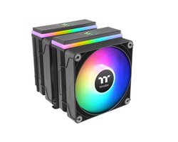 Thermaltake ASTRIA 600 ARGB - Processor Koeler - CPU Luchtkoeler - 2x120mm - tot 1800 RPM - Zwart