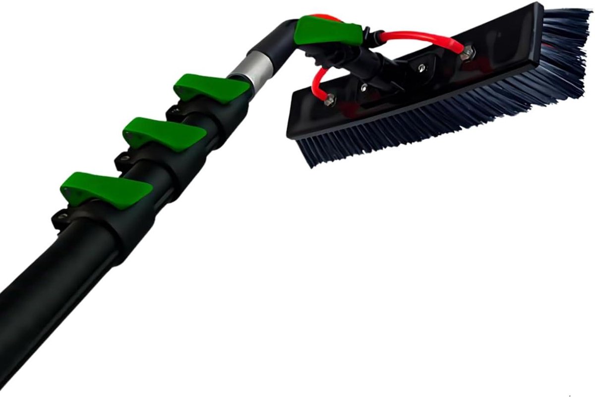 RFWR® Telescopische Wasborstel tot 7 m - Ideaal voor Ramen, Daken en Gevels