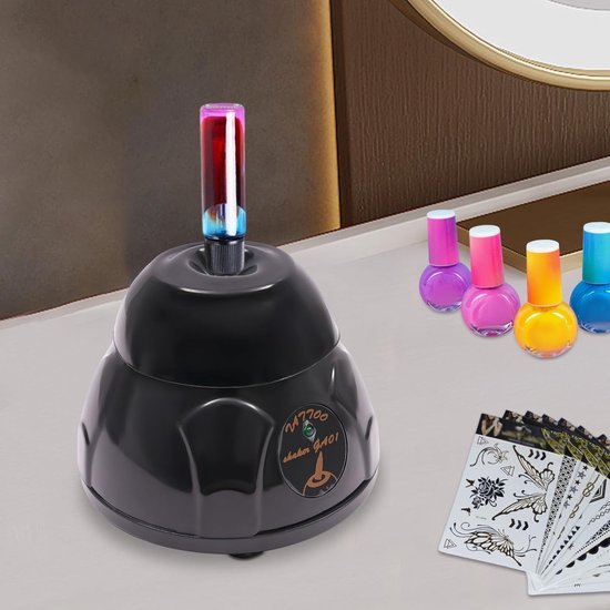 RFWR® Mini Wervelmixer 5200 rpm - kleurmenger voor Nagelstudio's, Schoonheidssalons en Laboratoria van RFWR — afbeelding 4