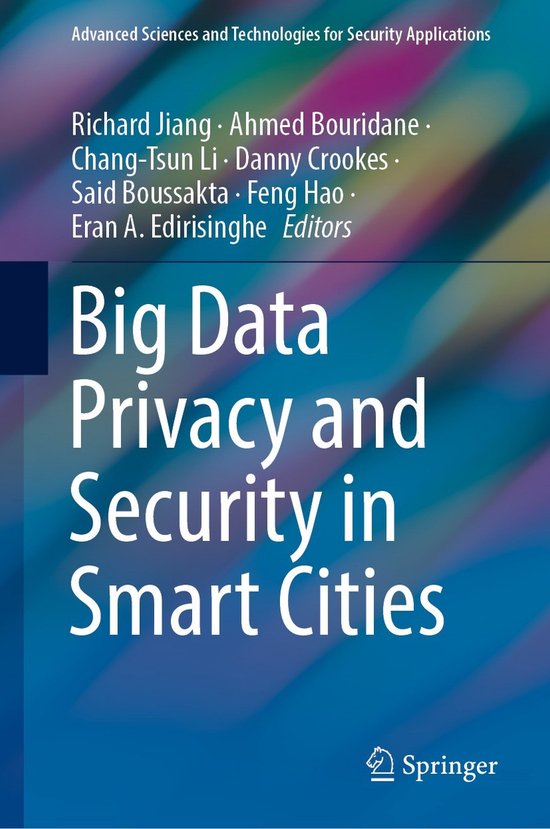 Advanced Sciences and Technologies for Security Applications ... - cover