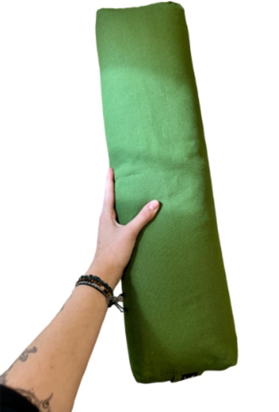 YogaStyles Pranayama Yoga Bolster Groen van YogaStyles — afbeelding 3
