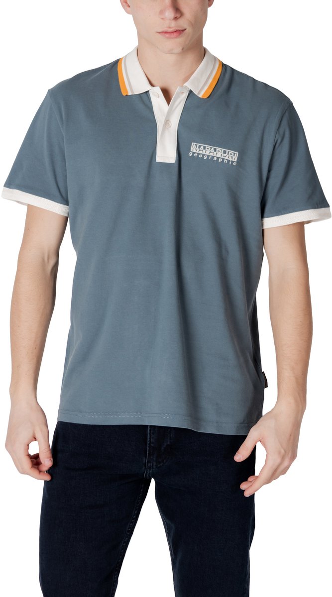 Short Sleeve Polo Shirt Classic Style Groen