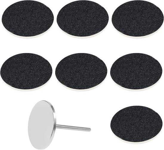Schuurpapierringen, 100 stuks schuurpapier korrel 80, 12 mm papierring