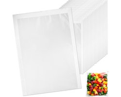 Vacuumzakken voor Vacumeermachine voor voedsel 25x15 cm 20 stuks - Vacuum en sous vide zakken - Vacumeerzakken Voedsel