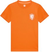 T-shirt orange avec logo de l'équipe nationale néerlandaise pour enfants