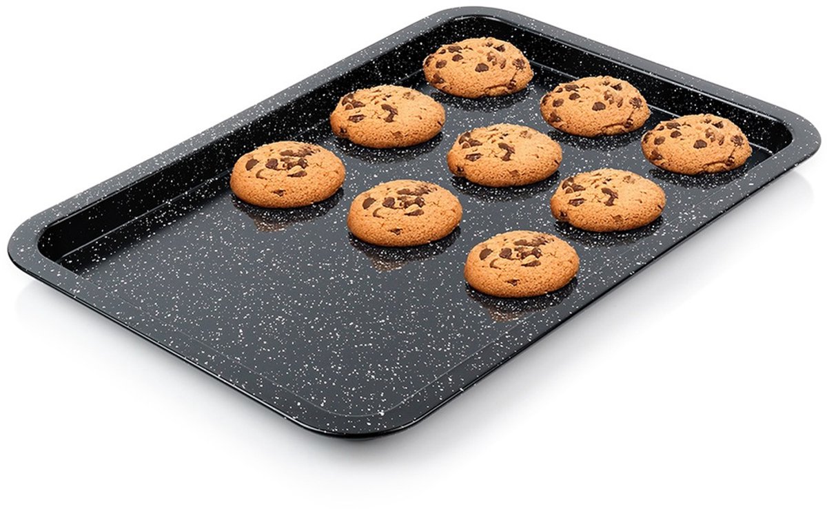 Bakplaat Graniet 43x29x2 cm - voor Bakken - voor De Oven