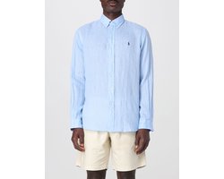 Long Sleeve Linen Shirt - Sky