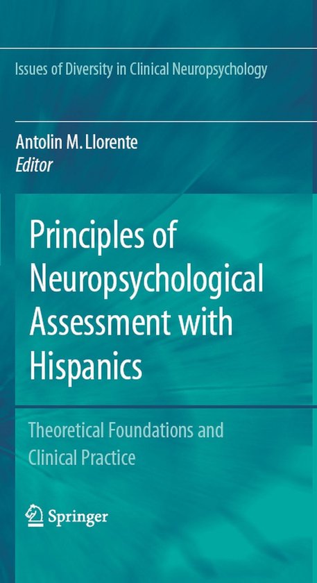 Principles of Neuropsychological Assessment with Hispanics - cover
