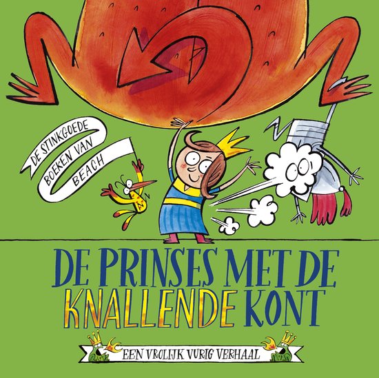 Knallende kont - De prinses met de knallende kont - cover