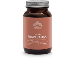 Mattisson - Resveratrol 98% Veri-te™ 125 mg - Polyfenolen Supplement - 60 Capsules