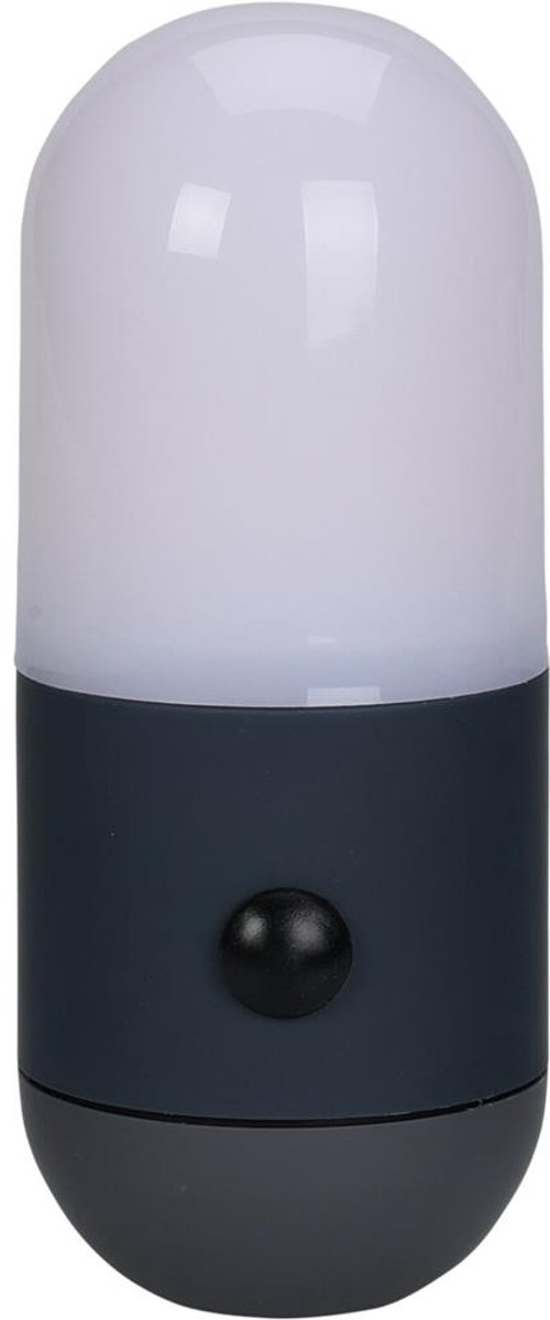 Camping LED lamp pil 6x6x14cm