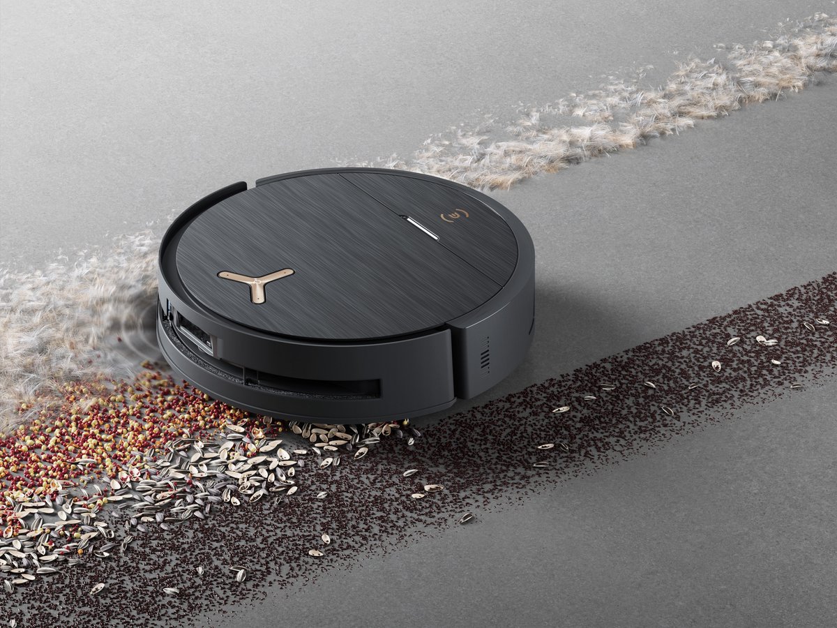 ECOVACS - DEEBOT X9 PRO OMNI BLACK - Robotstofzuiger met Dweilfunctie - 16.600 Pa zuigkracht- Zelfreinigende Robotstofzuiger met Warmwater – Dweilsysteem - Automatisch Leegstation - Geschikt voor dierenharen — afbeelding 6