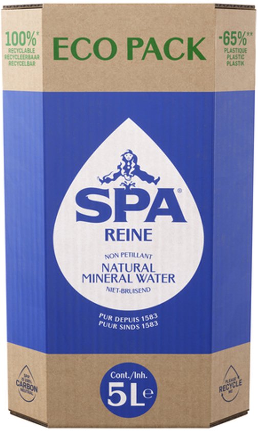 Water Spa Reine blauw Eco Pack 5 liter
