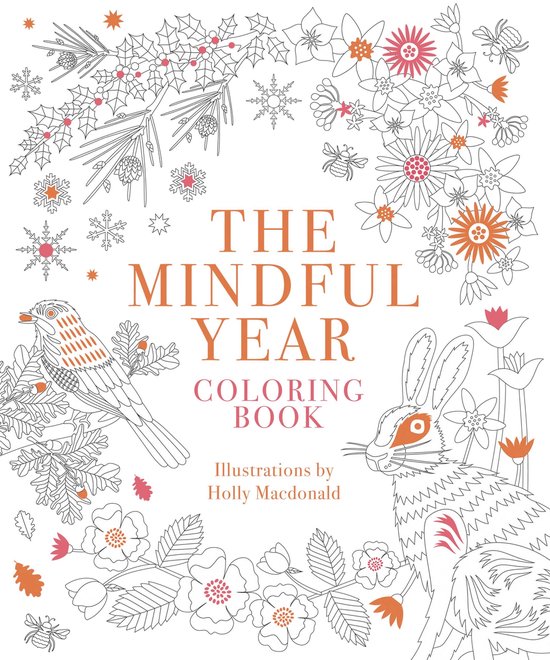 The Mindful Year Coloring Book - cover