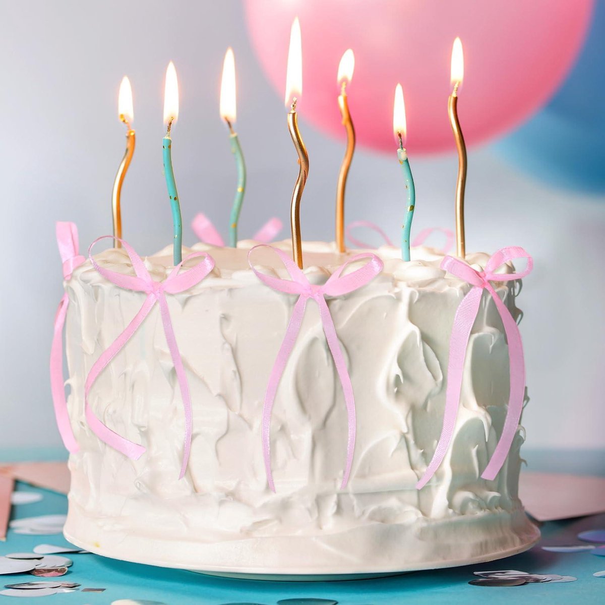 Allecta - 20 Bruine Strikken Voor Taart, Taarttoppers Bruin Taartdecoratie Verjaardag Bruiloft Jubileum Feest Taartdecoratie Nodig