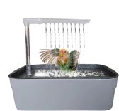 Automatisch vogelbad, papegaai automatisch zwembad - vijverfontein