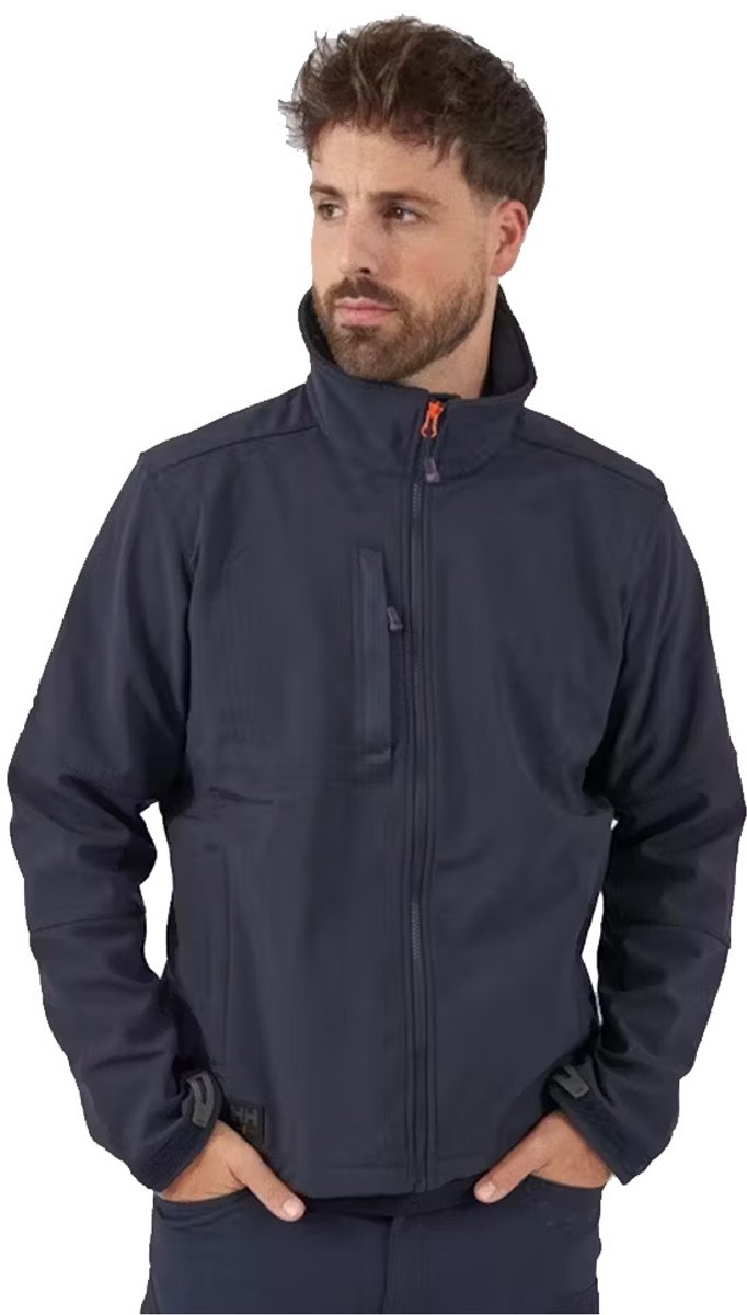Helly Hansen Kensington Softshell Jacket 74231 - Mannen - Marine Blauw - XXL