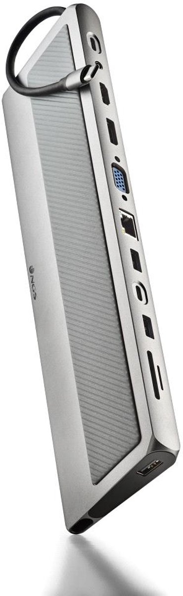 NGS WONDERDOCK 12 PRO USB Type-C Zilver