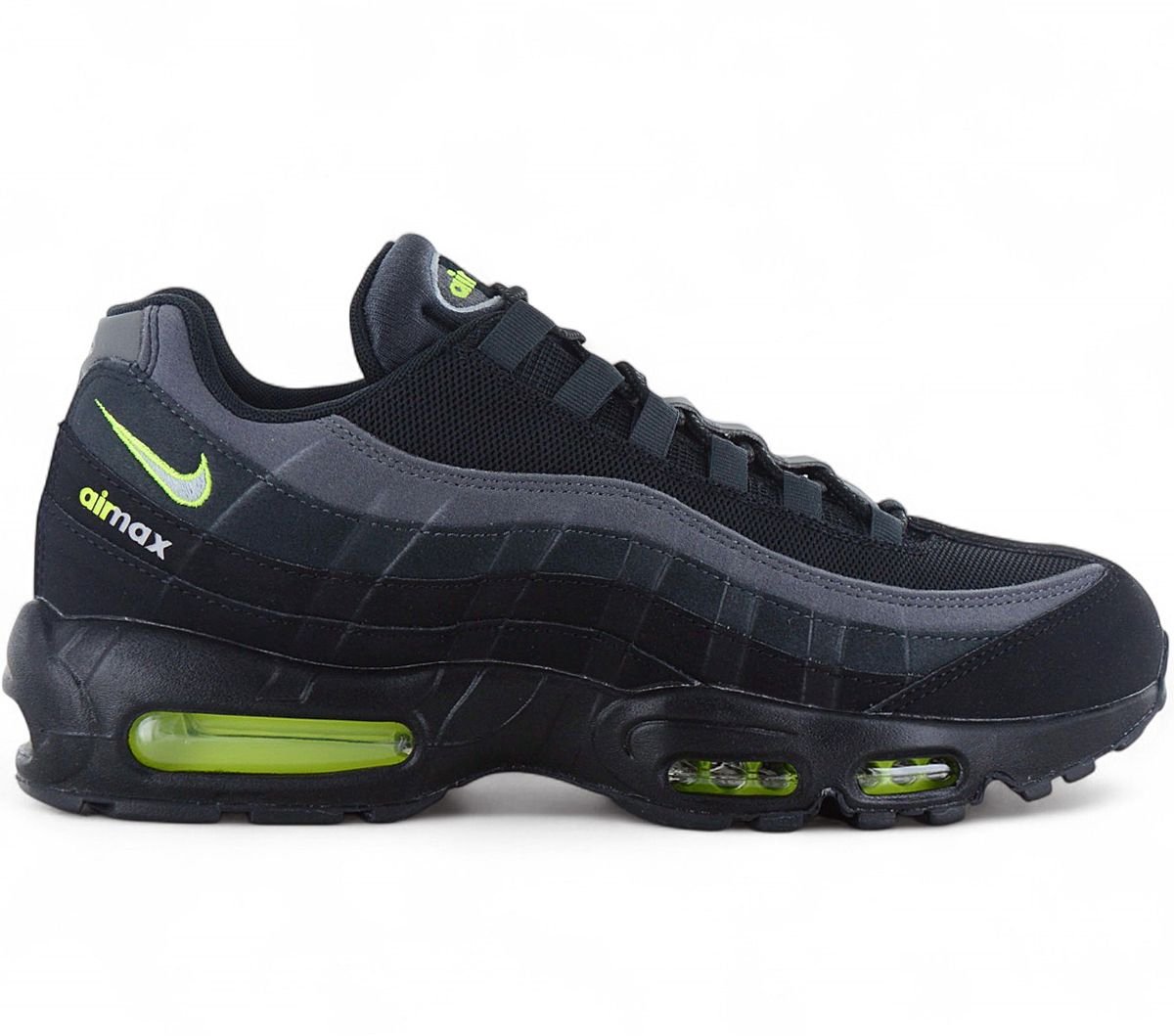 Nike Nike Air Max 95 - Retro Logo - Heren Sneakers Schoenen Zwart CV1635-002