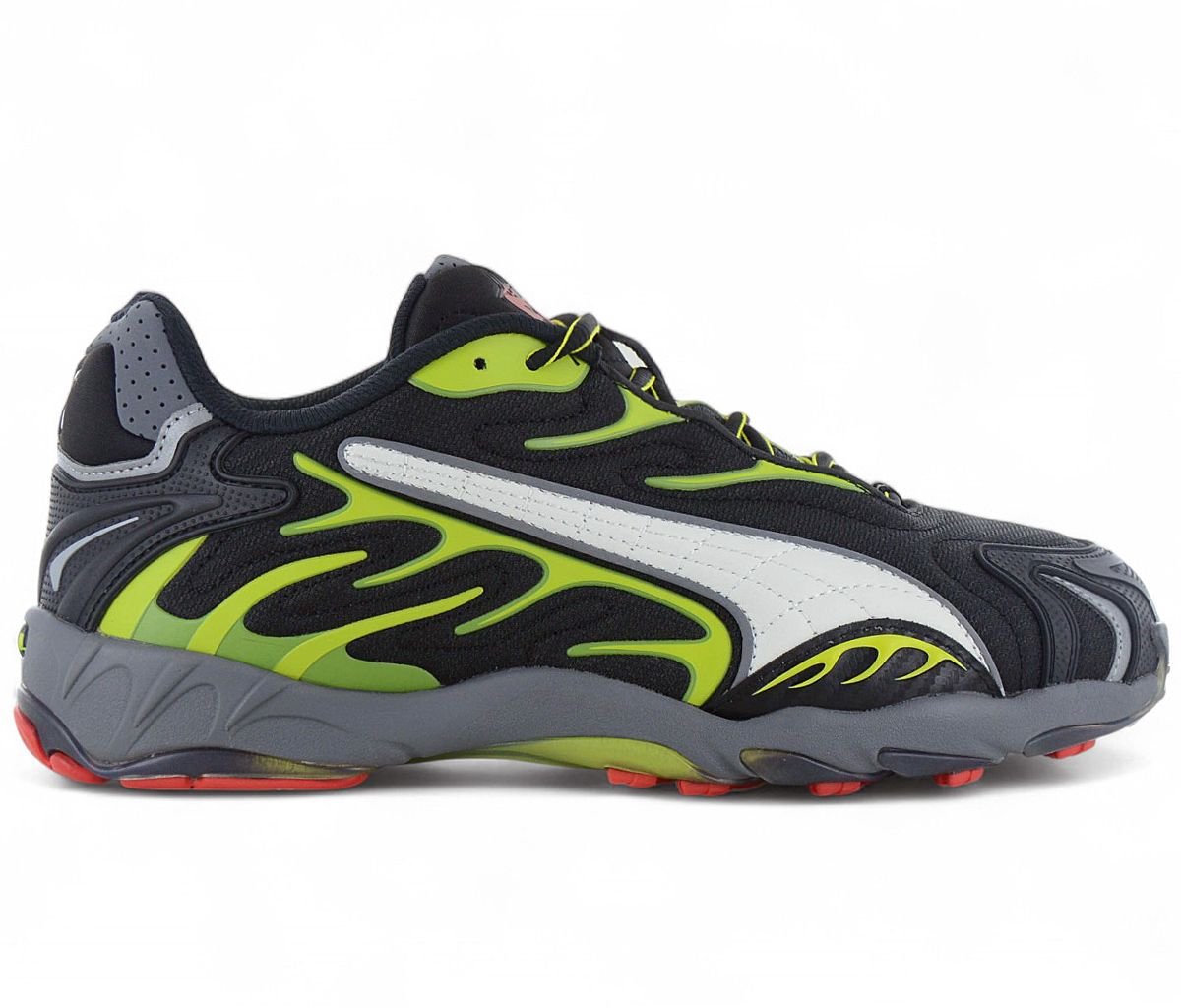 PUMA x A$AP ROCKY Inhale Mesh Heren Sneakers Schoenen 402459-01 Zwart