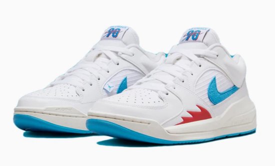 Nike Air Jordan Stadium 90 Sneakers Unisex Maat 43 Wit