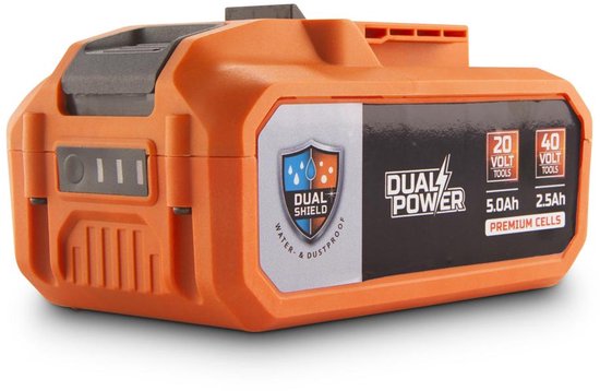 VARO POWDP90640 Set Powerplus Ladegerät 4.0A für 20V / 2 x 20V Akkus