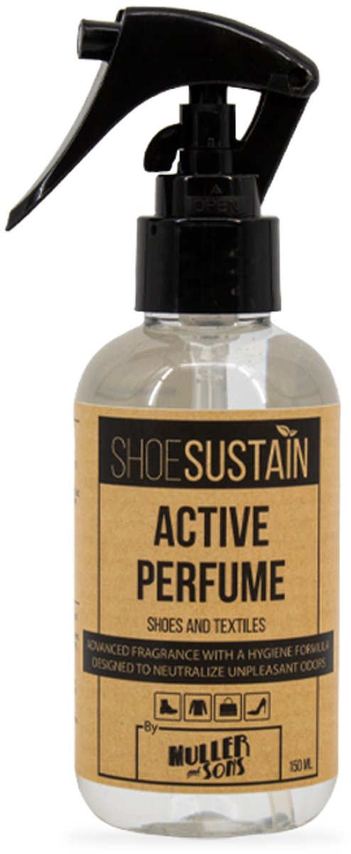 Shoesustain - Active Perfume - Heerlijke schoenen deodorant - Universeel - 150ML