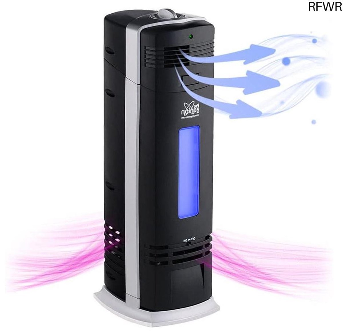 RFWR® Luchtreiniger met Ionisator en UV-C Technologie voor Hypoallergene Lucht