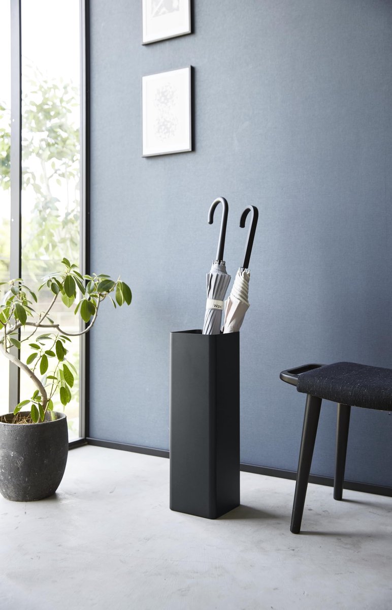 Ibenzoa® Handige en Stijlvolle Hoge Parapluhouder, Zwart Staal, Geschikt voor 16 Paraplu's — cadeau in Wonen & Interieur - foto 2