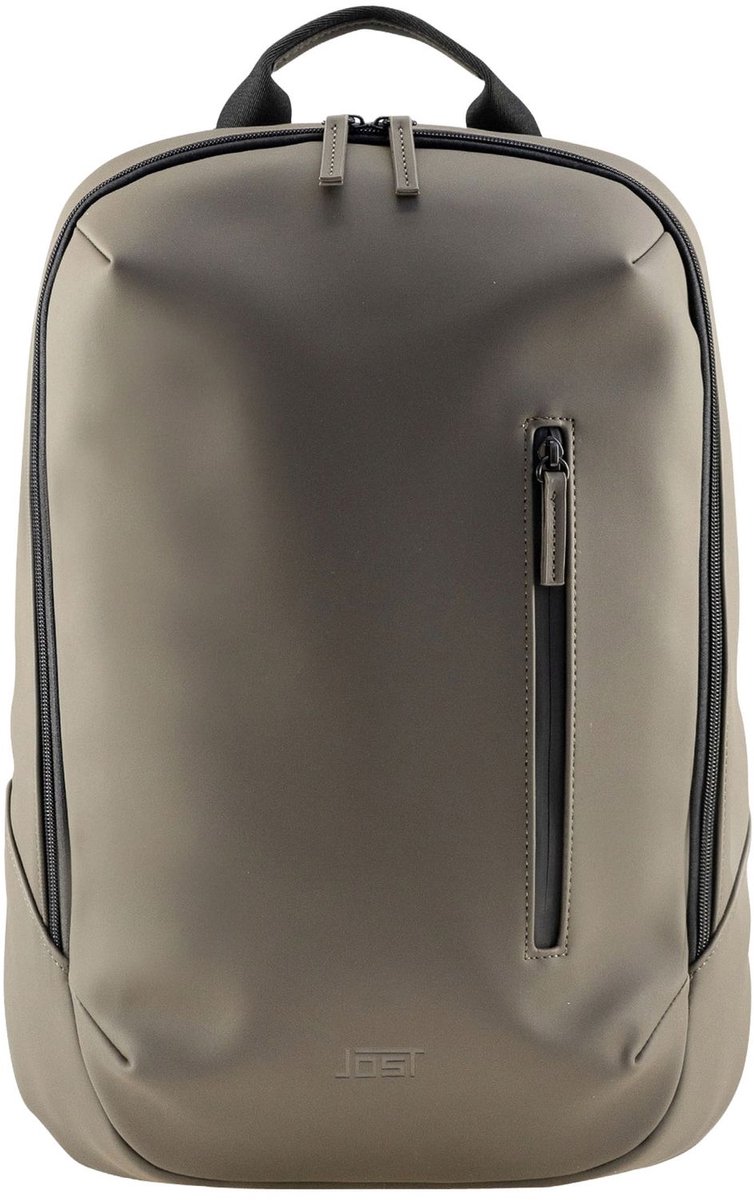 JOST laptop rugzak vrije tijd rugzak met laptopvak Halmstad Backpack Olive olijfgroen