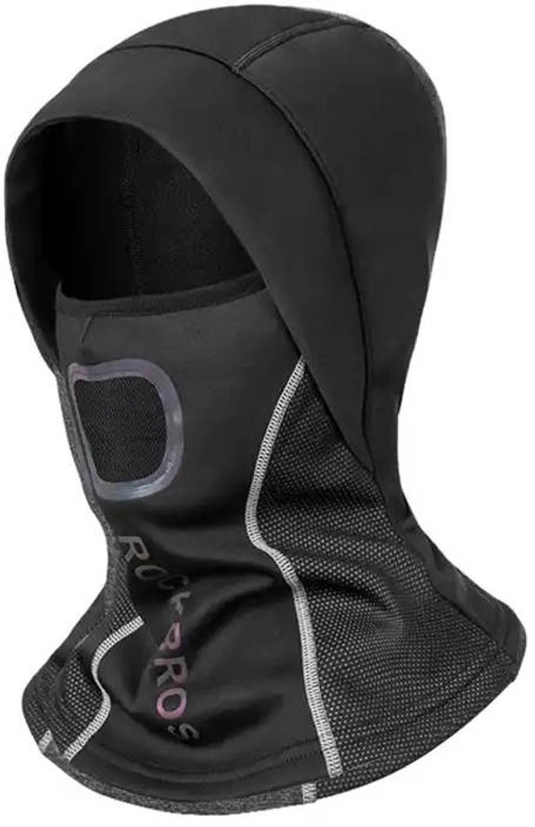 Rockbros Balaclava Fietsgezichtsmasker Lf7478-B1 Voor Bescherming Tegen Zwart