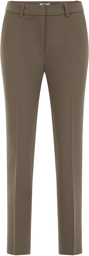 WE Fashion Dames slim fit pantalon