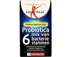 Lucovitaal Probiotica Voedingssupplement - 30 Kauwtabletten