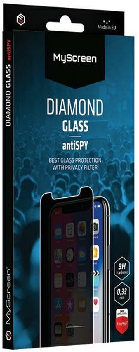Myscreen Gehard Glas Antispy Voor Samsung Galaxy S25 Ultra Diamond Glas