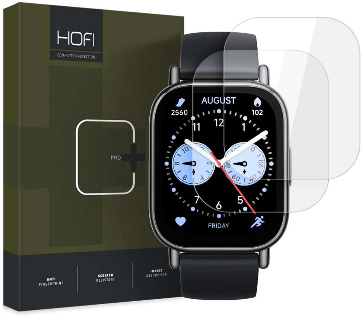 Hofi Gehard Glas Pro+ Voor Xiaomi Redmi Watch 5 Lite 2-Pack Bescherming