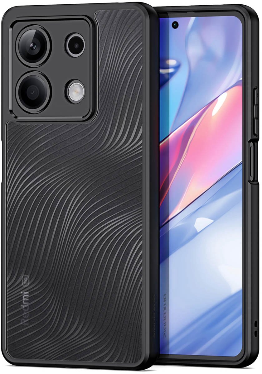 Dux Ducis Aimo Geschikt voor Xiaomi Redmi Note 13 5G - Back Cover Case Zwart