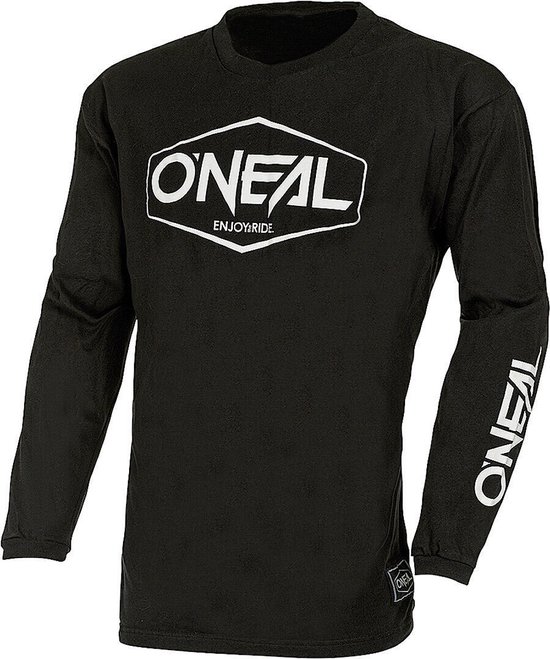 O'Neal Element Long Sleeve Cotton Jersey Homme, noir/gris