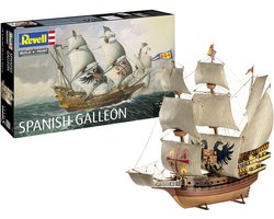 Revell Modelbouwpakket Schepen - 05620 Spaanse Galjoen - 16e Eeuw - Oorlogsschip - Koopvaardijschip - Zeilschip Plastic - 1:96 -