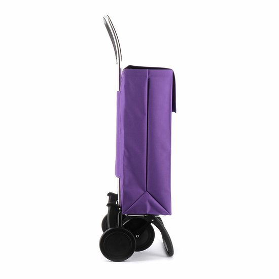 Panier à Roulettes Rolser - Modèle 'Jean LN' En Mauve - Grand Format 43 Litres - Neuf