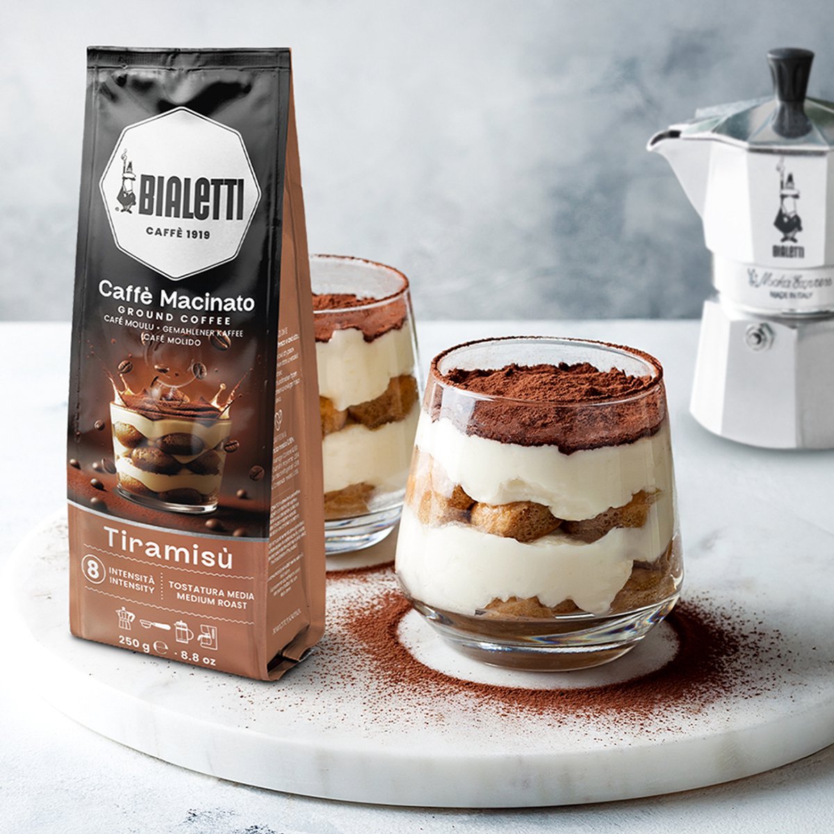 Bialetti Tiramisu - Gemalen Koffie - 250 gram thumbnail 2
