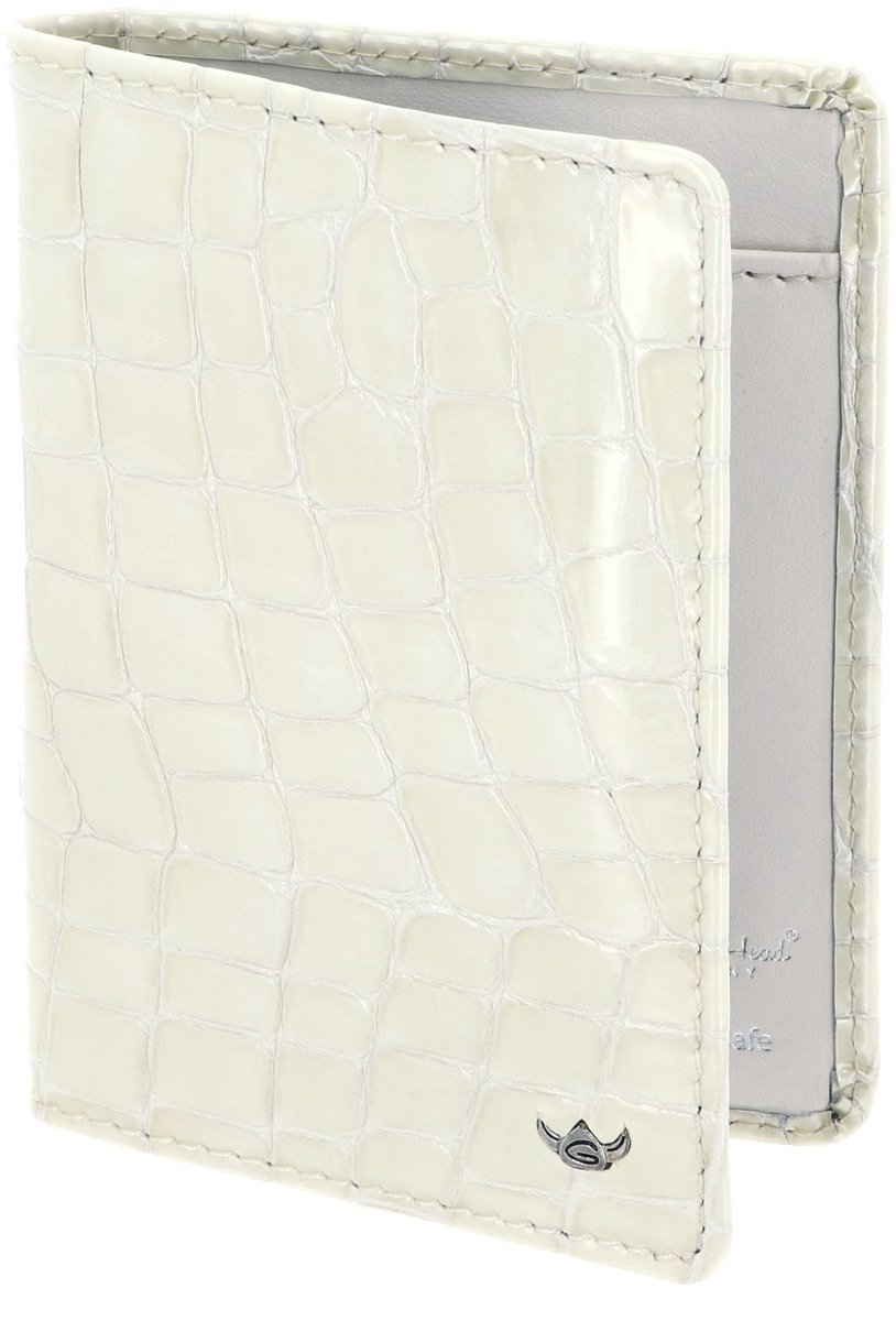 Golden Head Leren identiteitskaarthoesje Cayenne RFID Protect Ausweisetui 4480 Creme crème