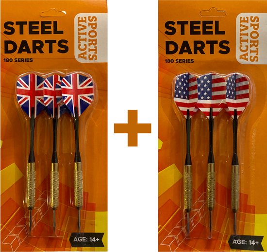 6 Stevige Complete Dartpijlen - Darts Accessoires - Dartset - Dartpijlen - Darts Pijlen - Darts Flights - Darten - PROFESSIONEEL - 6 Pijlen — afbeelding 5