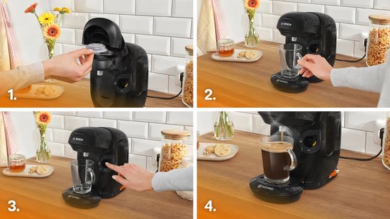 Machine à Café Multi-boissons - Tassimo - T11 Style Blanc - 1400 W