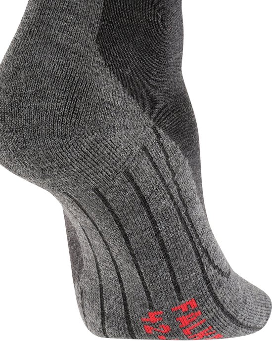 Chaussettes en laine et soie Falke TK 2 gris Pointure 42-43