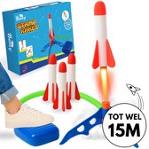 Boncy® Buitenspeelgoed Stamp Raket - Speelgoed voor Jongens & Meisjes - Buiten Strand Spelletjes voor Kinderen - Strandspeelgoed Educatief Motoriek - Kinderspeelgoed 3 4 5 6 8 10 + Jaar - Tuin Buitenspel Kinder Peuter Spellen Cadeau Kind