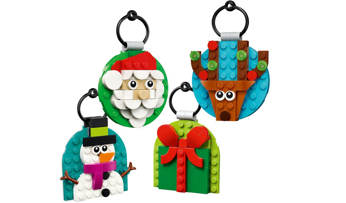 LEGO Schattige kerstversieringen Kerstdecoratie Om te Knutselen voor Kinderen 40744 — afbeelding 6