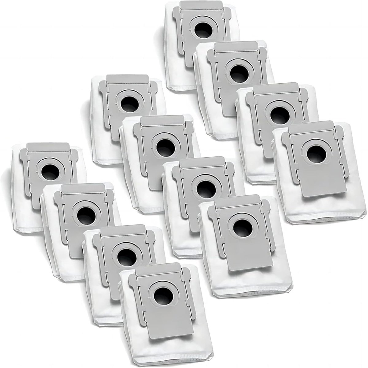 12 Stofzuigerzakken Geschikt voor iRobot Roomba i7 i7+ i8 i8+ i4 i4+ i6 i6+ j7 j7+ s9 s9+ E5 E6 E7, Vervangende Zakken Geschikt voor Roomba I/S/J-Serie, Accessoires Geschikt voor Roomba i7 Stofzuiger