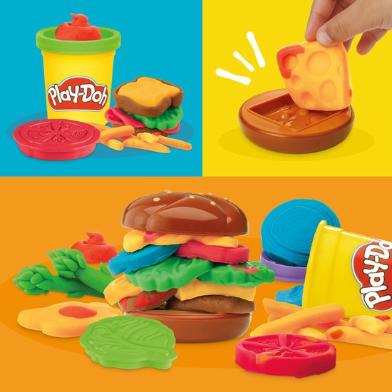 Play-Doh Grillplezier-speelset, speelkeuken, speelgoed voor kinderen van 3+