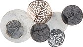 Wanddecoratie RHODIUM Metaal 40 cm Multicolor
